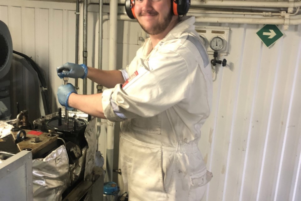 Thomas, one of our engineering cadets, has sent us an update on his time at sea⛴…